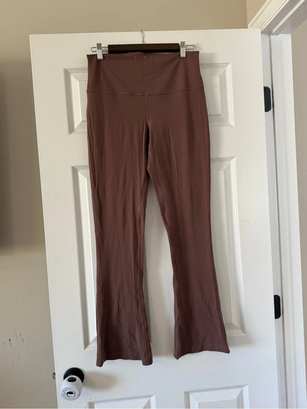 lululemon athletica High-Rise Flare Leggings in Mauve Brown